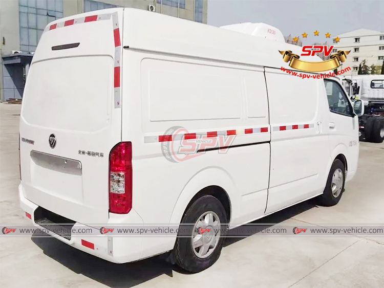 Temperature Controlled Vans - Rear Right Side